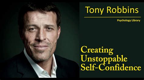 tony robbins self confidence|How To Develop Unstoppable Self Confidence – Tony Robbins.